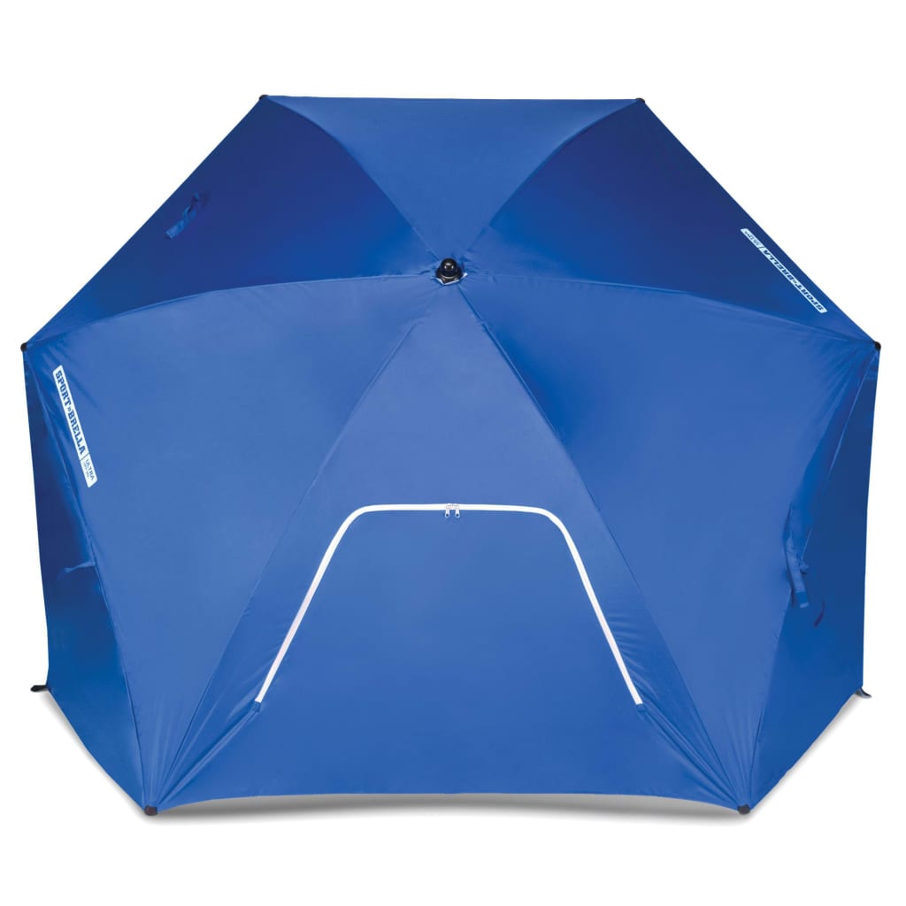 Sport-Brella Parasol met windscherm Ultra 243 cm blauw