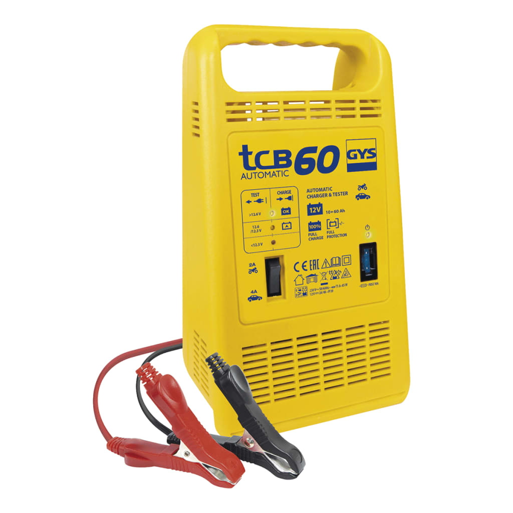 GYS Acculader TCB 60 15-60 Ah 85 W