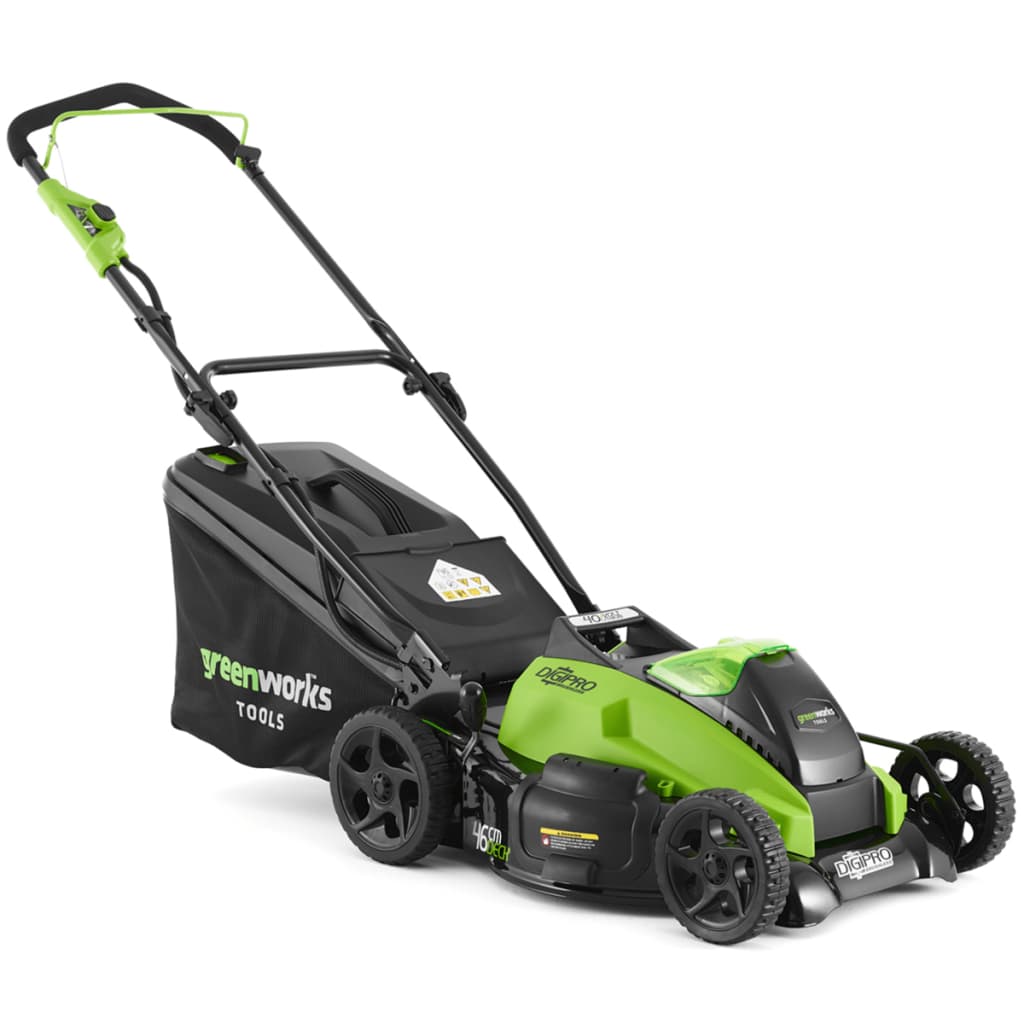 Greenworks Grasmaaier met 40 V 4 Ah accu GD40LM45 2500407UB