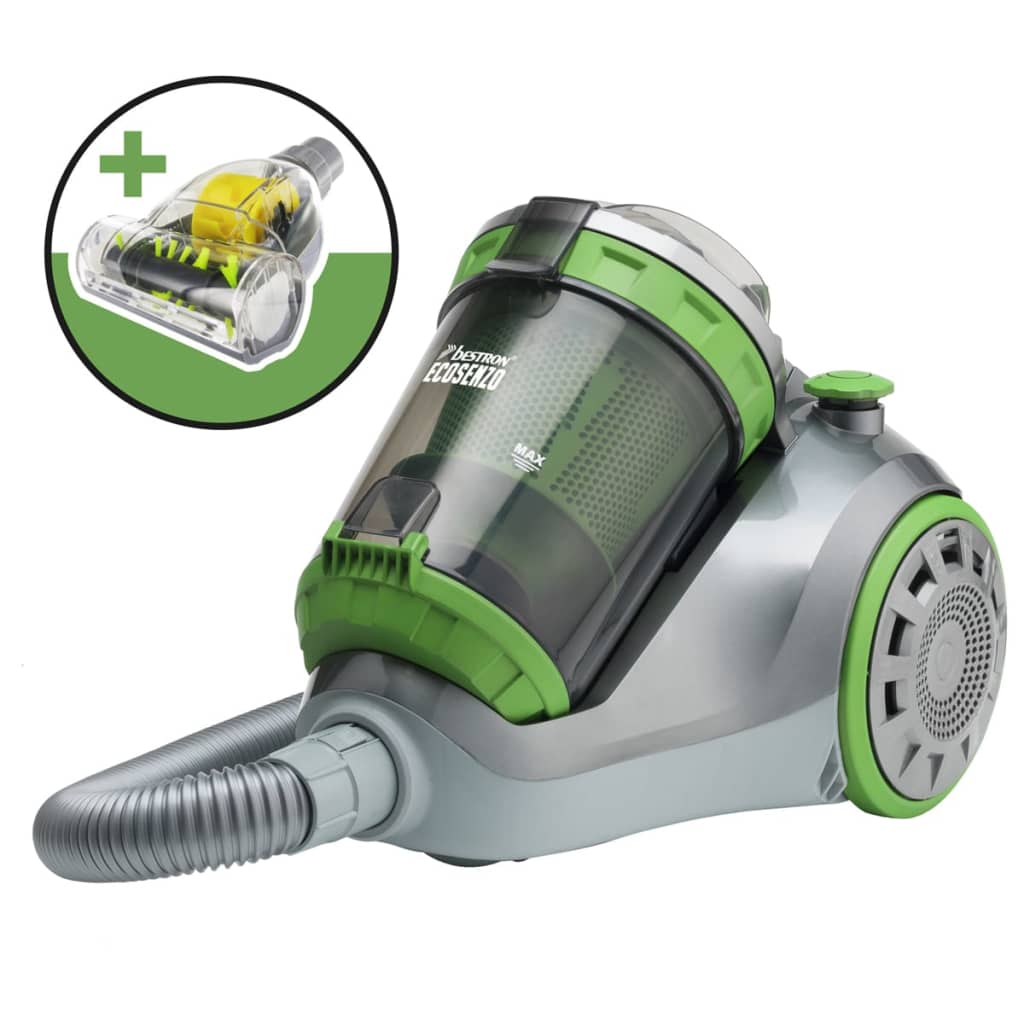 Bestron Stofzuiger Ecosenzo 1200 W groen en grijs ABL900SGE