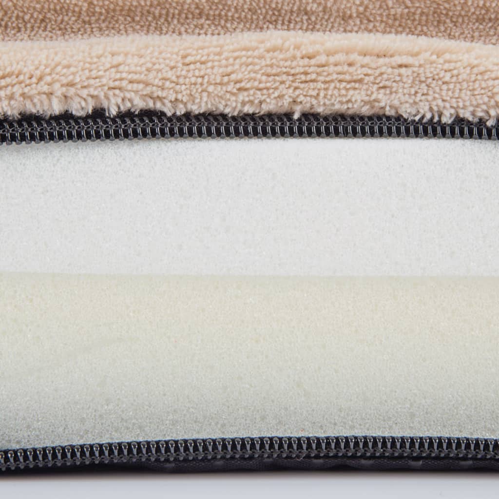 Beeztees Hondenbed beige 100x70x8 cm traagschuim 707035