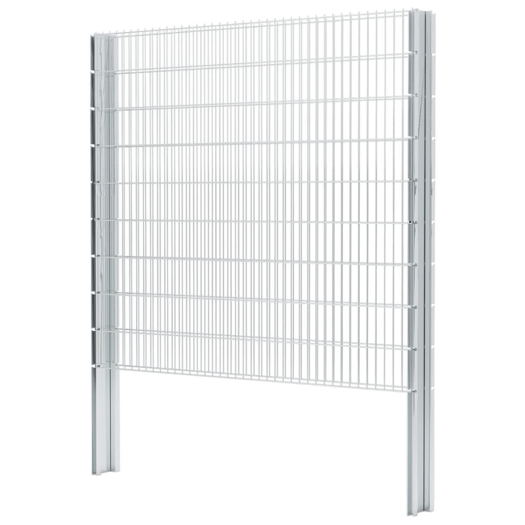 vidaXL Schanskorf dubbelstaafmat 2,008x1,83 m 4m (lengte) staal zilver
vidaXL Schanskorf dubbelstaafmat 2,008x1,83 m 4m (lengte) staal zilver