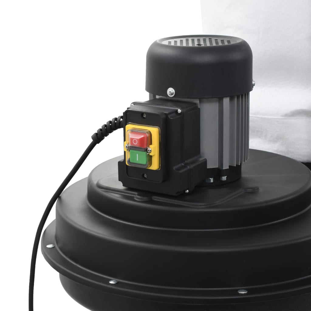 vidaXL Collecteur de Poussière avec Adaptateur 550 W Cyclone Filtre Aspirateur