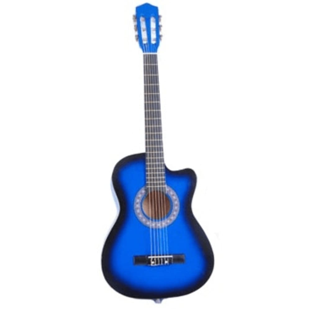 

vidaXL Klassieke gitaar cutaway 4/4 blauw