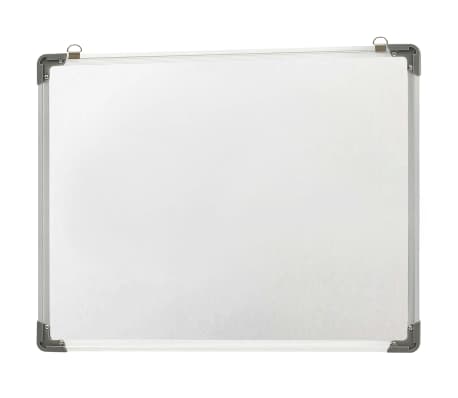 Vidaxl Tableau Blanc Magn Tique Effa Able Sec Blanc X Cm Acier