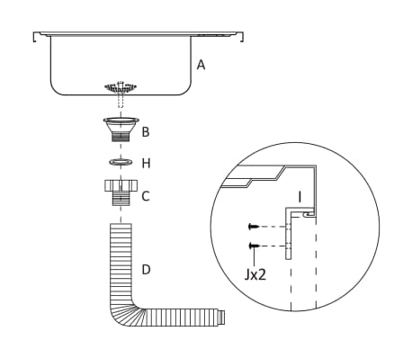 Vidaxl Jeu D Vier De Cuisine Et Gouttoir Argent X X Mm Inox