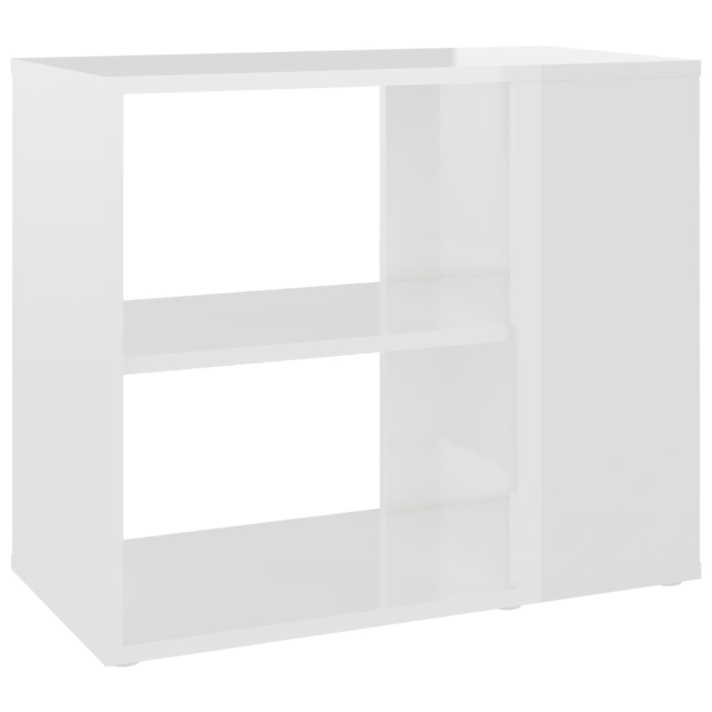 vidaXL Side Cabinet High Gloss White 23.6"x11.8"x19.7" Engineered Wood
vidaXL Side Cabinet High Gloss White 23.6"x11.8"x19.7" Engineered Wood