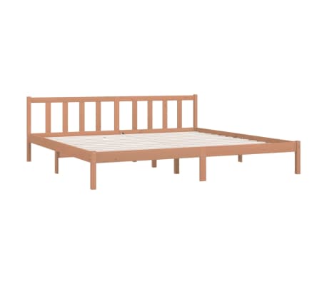 Vidaxl Bedframe Grenenhout Honingbruin X Cm Ft Super King Kopen