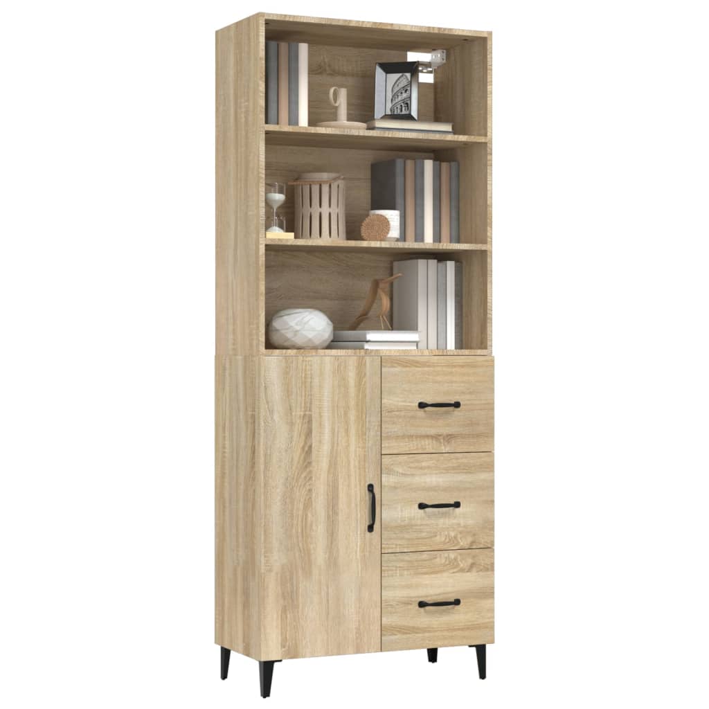 Highboard Sonoma Eiche Holzwerkstoff Weddig