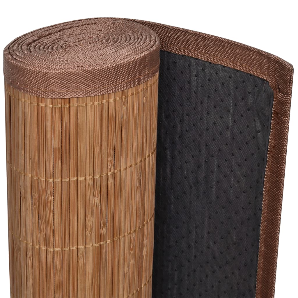 vidaXL Teppich Bambus Bambusteppich Läufer Wohnzimmerteppich mehrere Auswahl