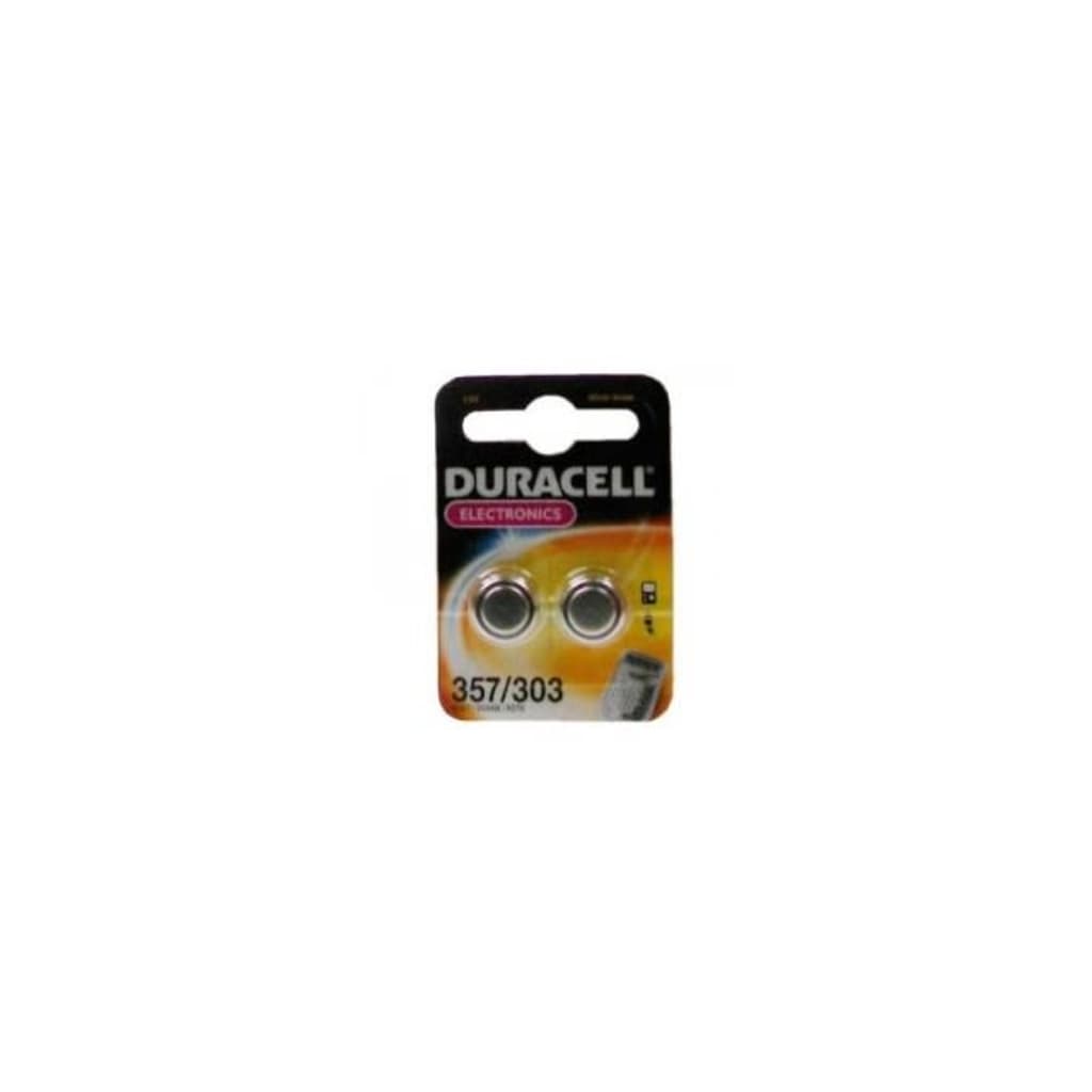 Duracell D357 / D303 Knoopcel Batterij Zilver