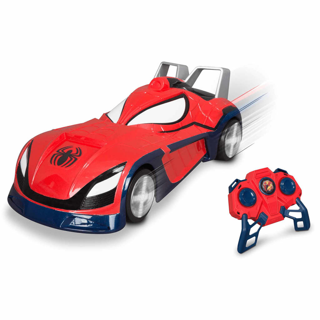 VidaXL - Marvel Op afstandbestuurbare auto Spider-Man rood 77011