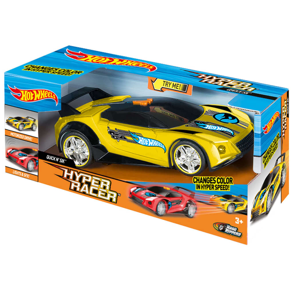 Hot Wheels Hyper Racer Super Quick 'N Sik actieauto 90533