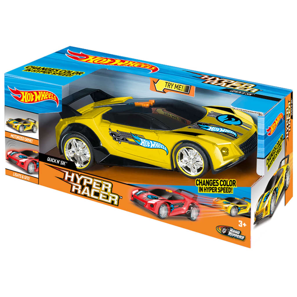 

Hot Wheels Hyper Racer Super Quick 'N Sik actieauto 90533