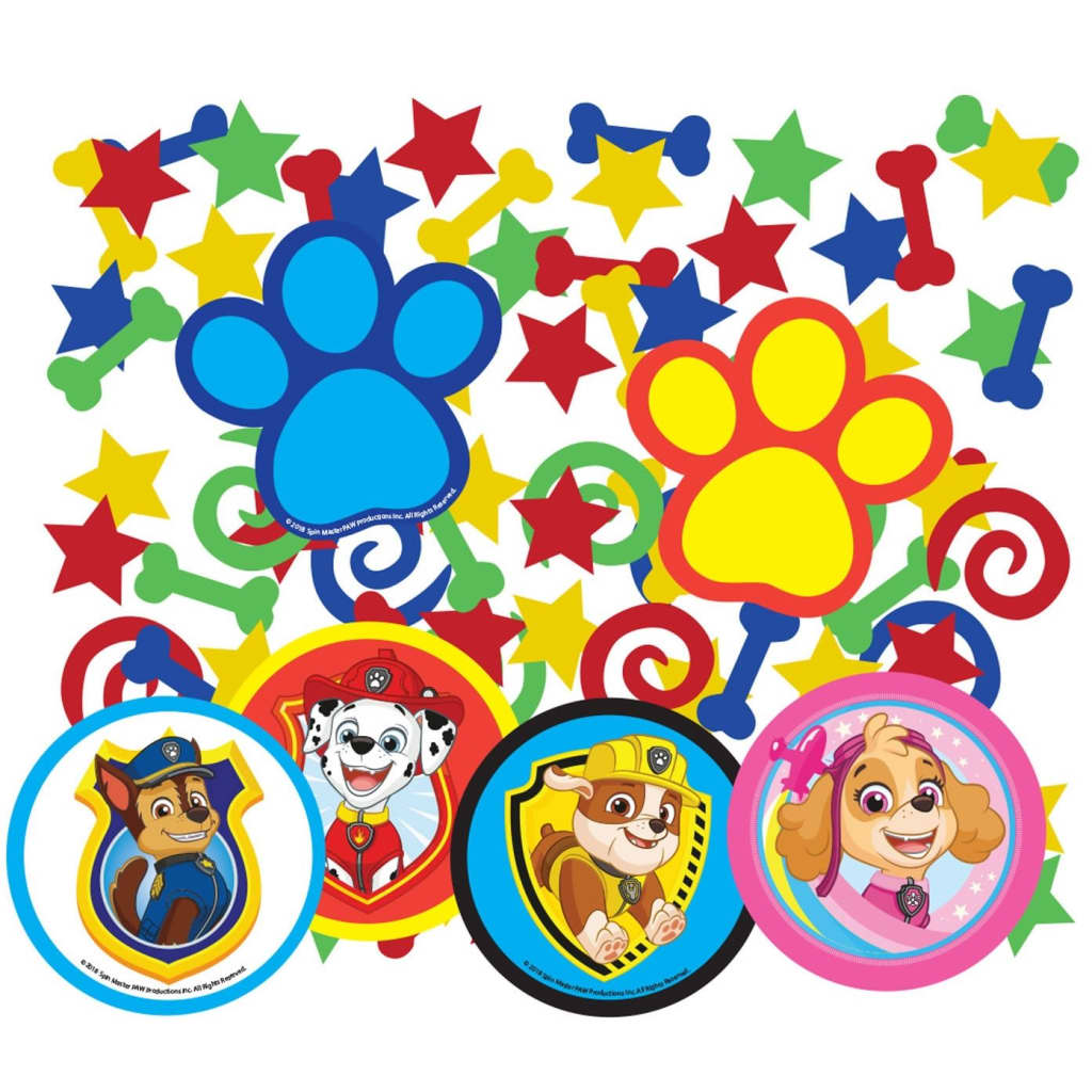 Nickelodeon confetti Paw Patrol 34 gram multicolor