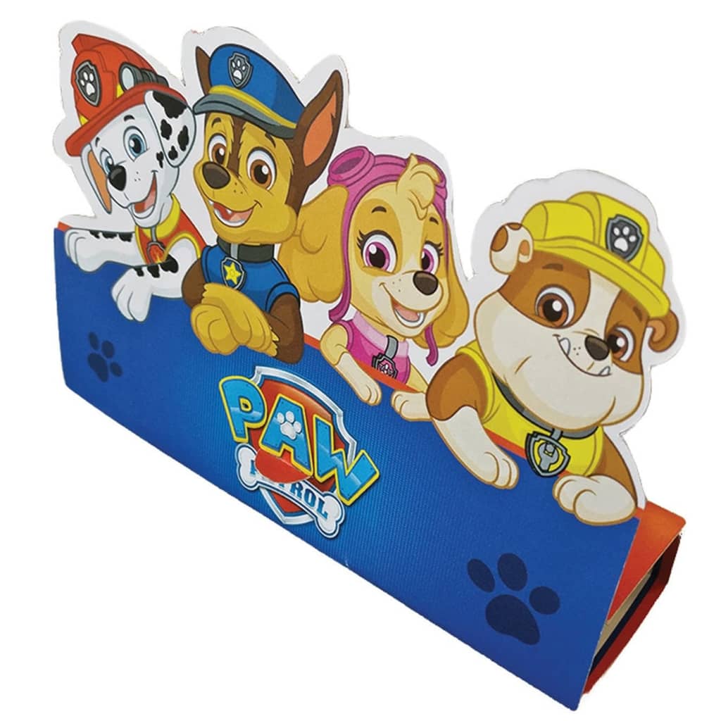 Nickelodeon uitnodigingen Paw Patrol 16 cm 8 stuks blauw