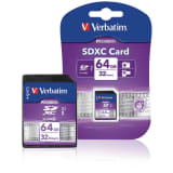 Verbatim SDXC-mimmeskort 64 GB Class 10