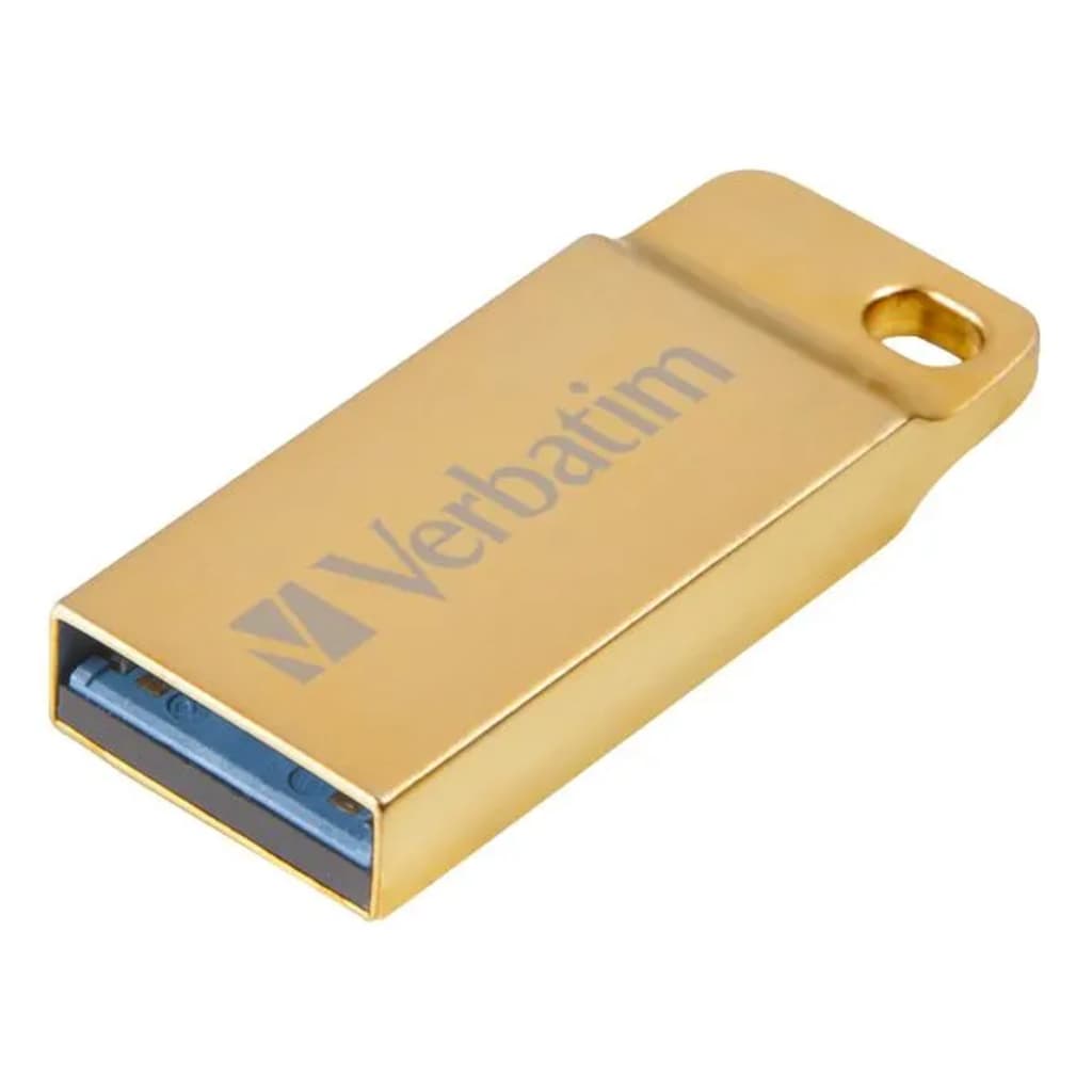 Verbatim Metal Executive USB 3.0 Drive Gold 16GB