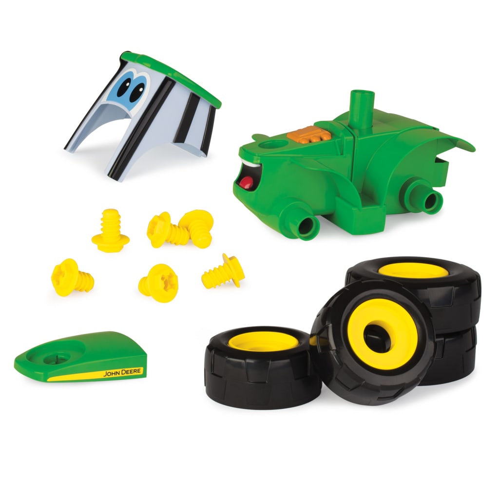 

TOMY Johnny Tractor bouwset John Deere