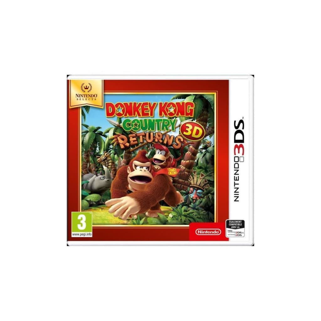 Nintendo Donkey Kong Country Returns 3DS Jeu Selects