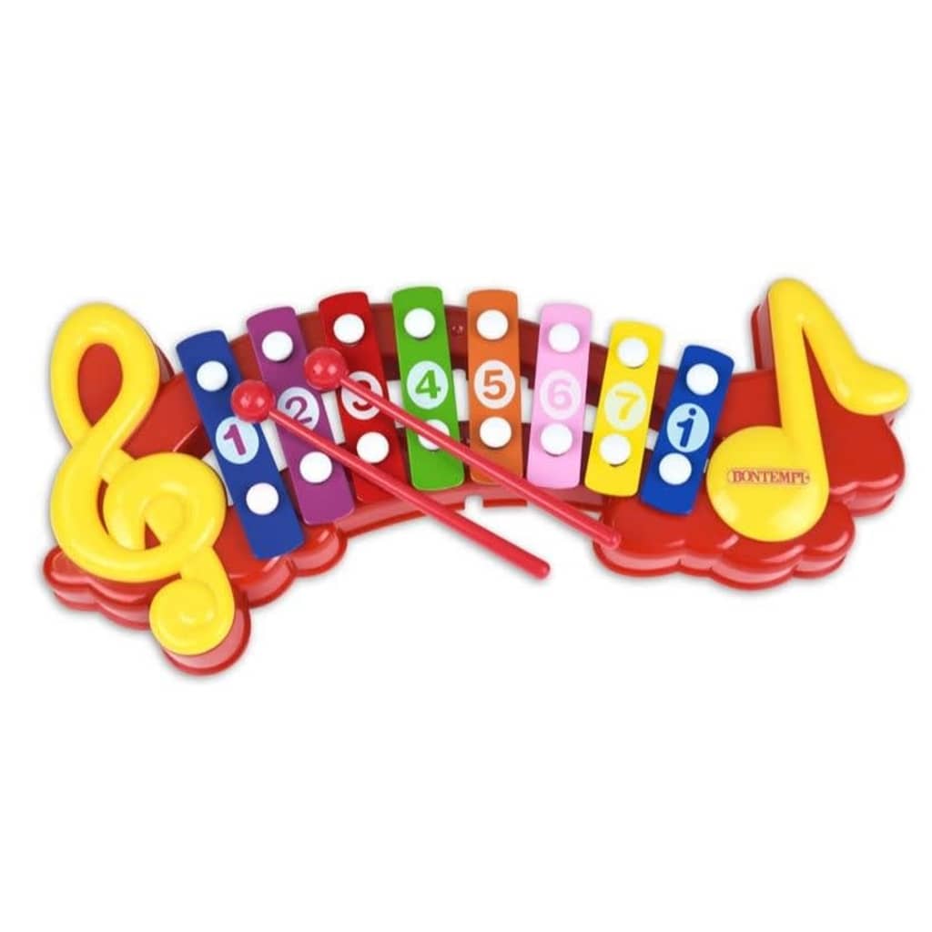 Bontempi xylofoon 34 cm multicolor