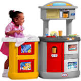Little Tikes Salokāmais Virtuves un Veļas Mazgātuves Centrs