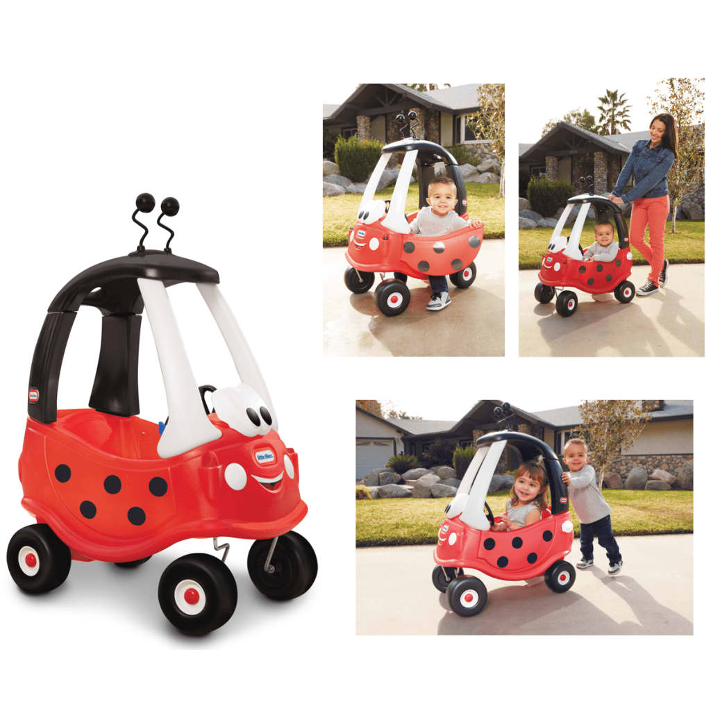 VidaXL - Little Tikes Loopauto Cozy Coupe lieveheersbeestje VidaXL - Little Tikes Loopauto Cozy Coupe lieveheersbeestje