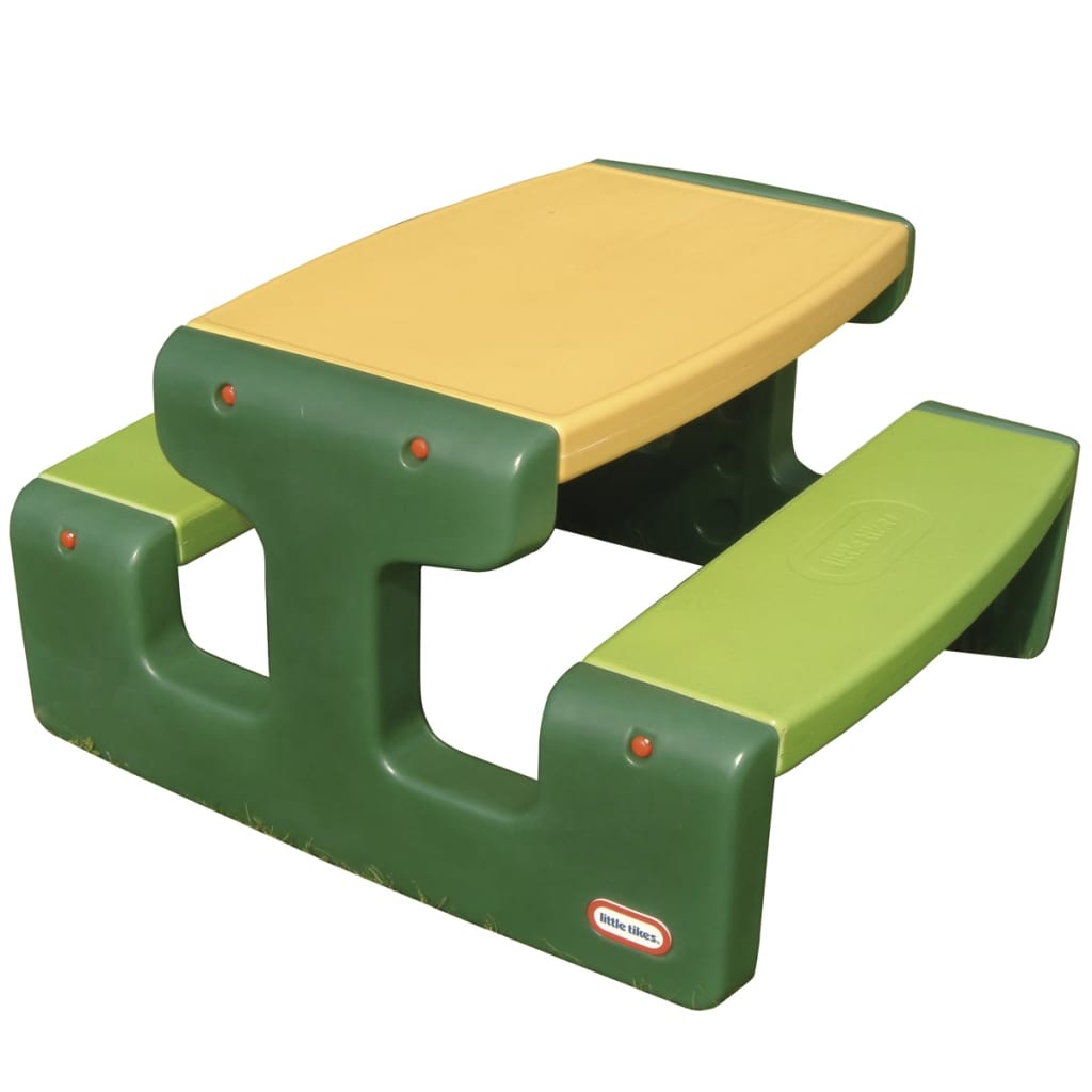 402843 Little Tikes Large Picnic Table Green