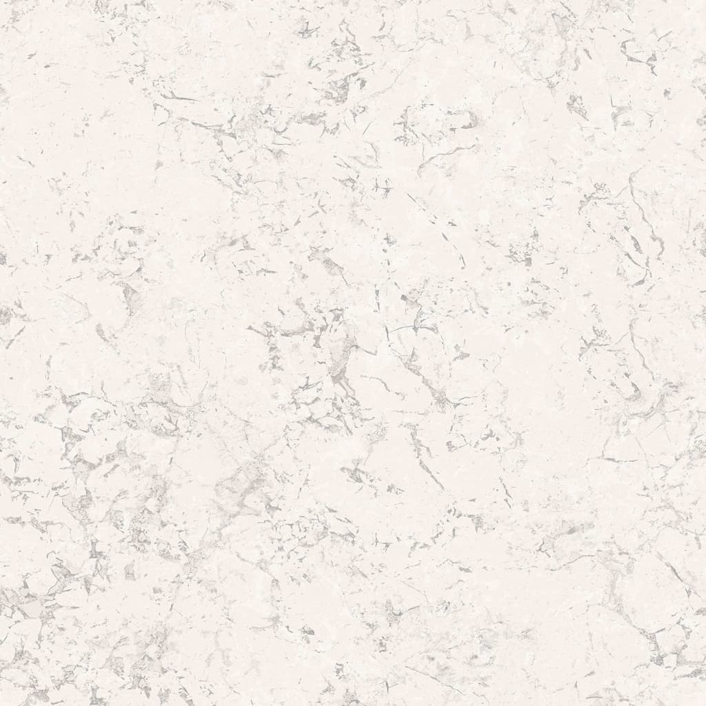 Homestyle Papier peint Marble Blanc cassé