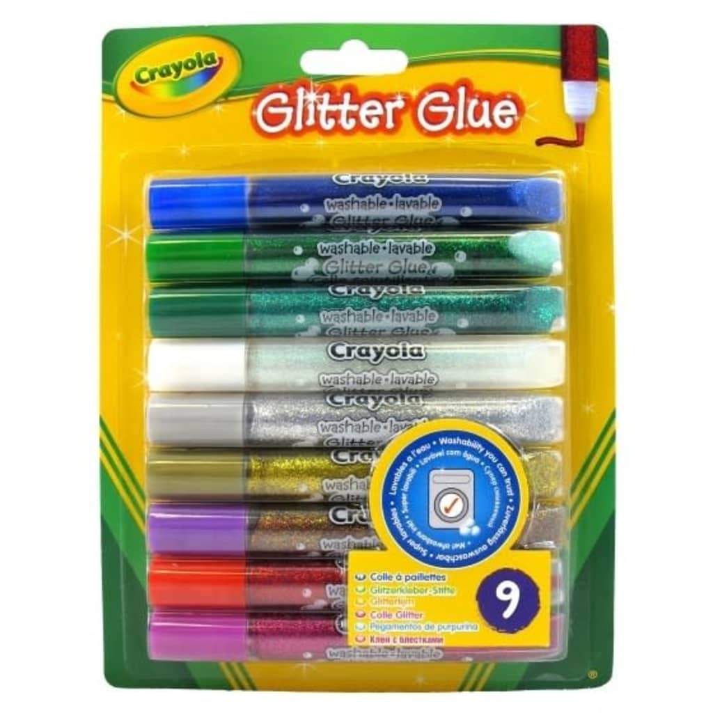 Crayola lijmtubes Glitter Glue junior 9-delig