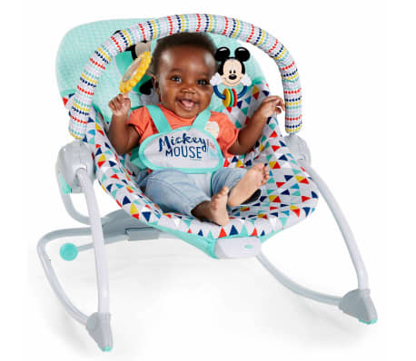 mickey mouse baby rocker
