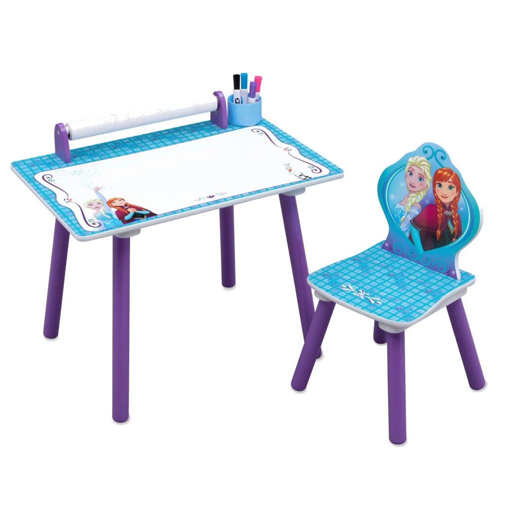 Afbeelding Delta Kids Frozen tekentafel met stoel door Vidaxl.nl