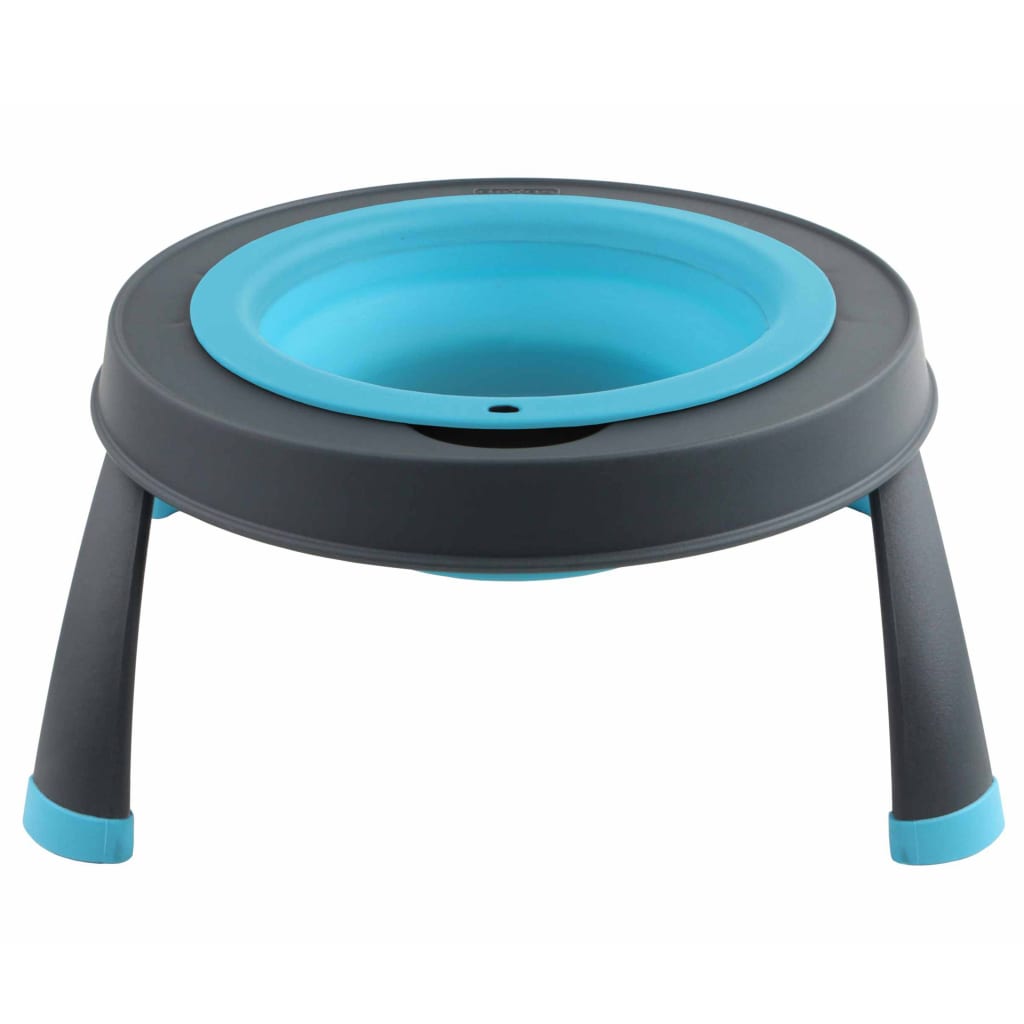 Popware Single Elevated Feeder - Large - Blauw