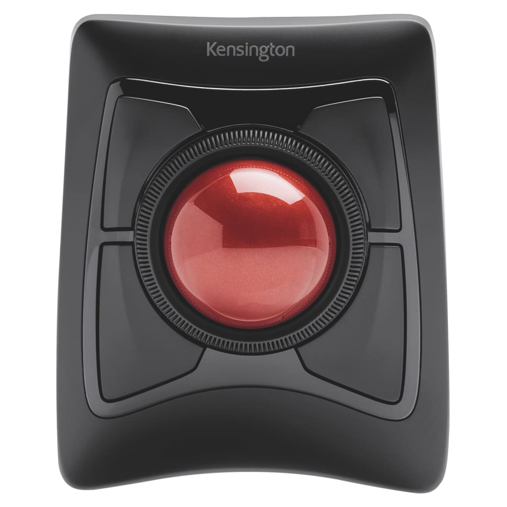 

Kensington Trackball draadloos Expert Mouse zwart en robijnrood