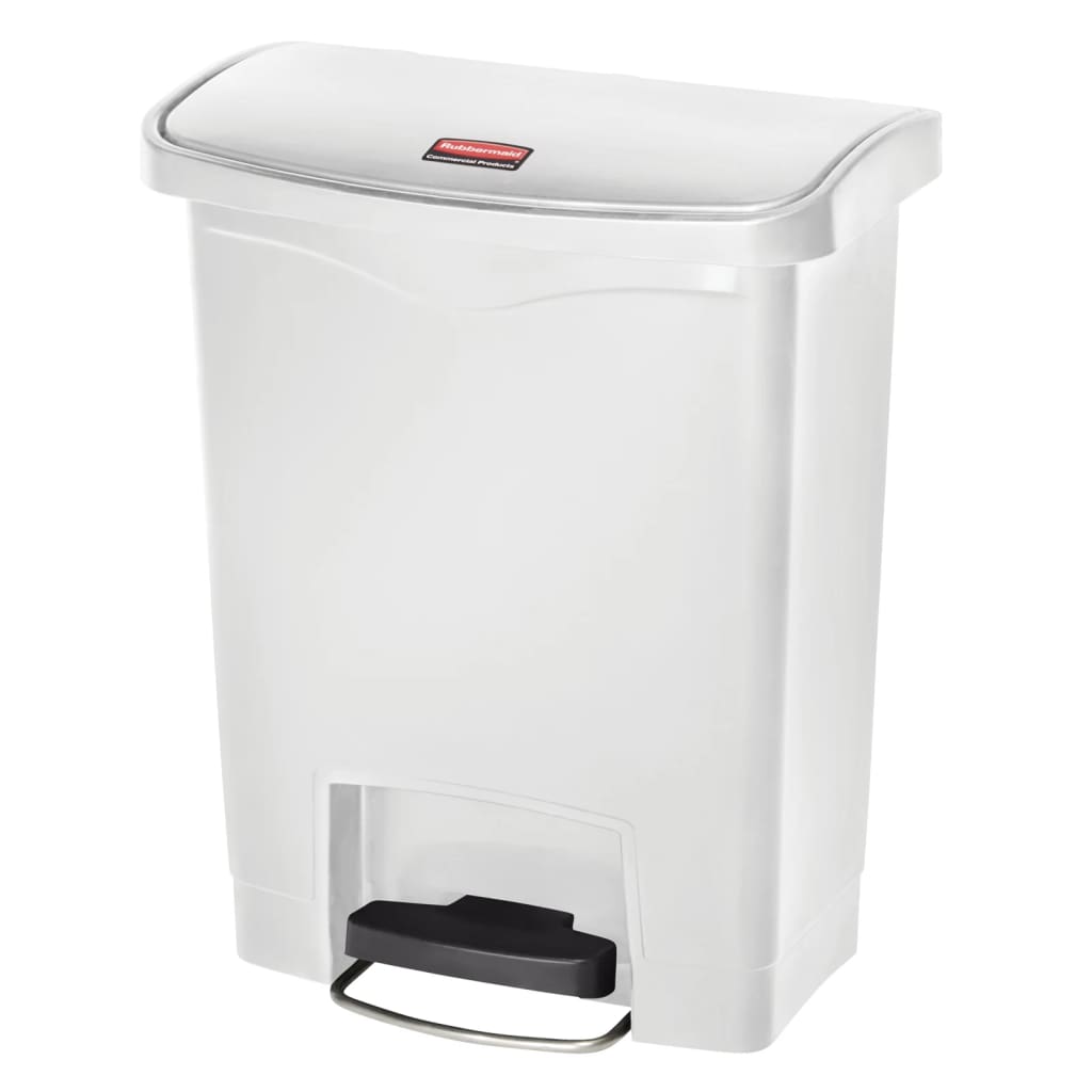 Thumbnail - Rubbermaid Step-on Mülleimer Slim Jim 30 L Weiß