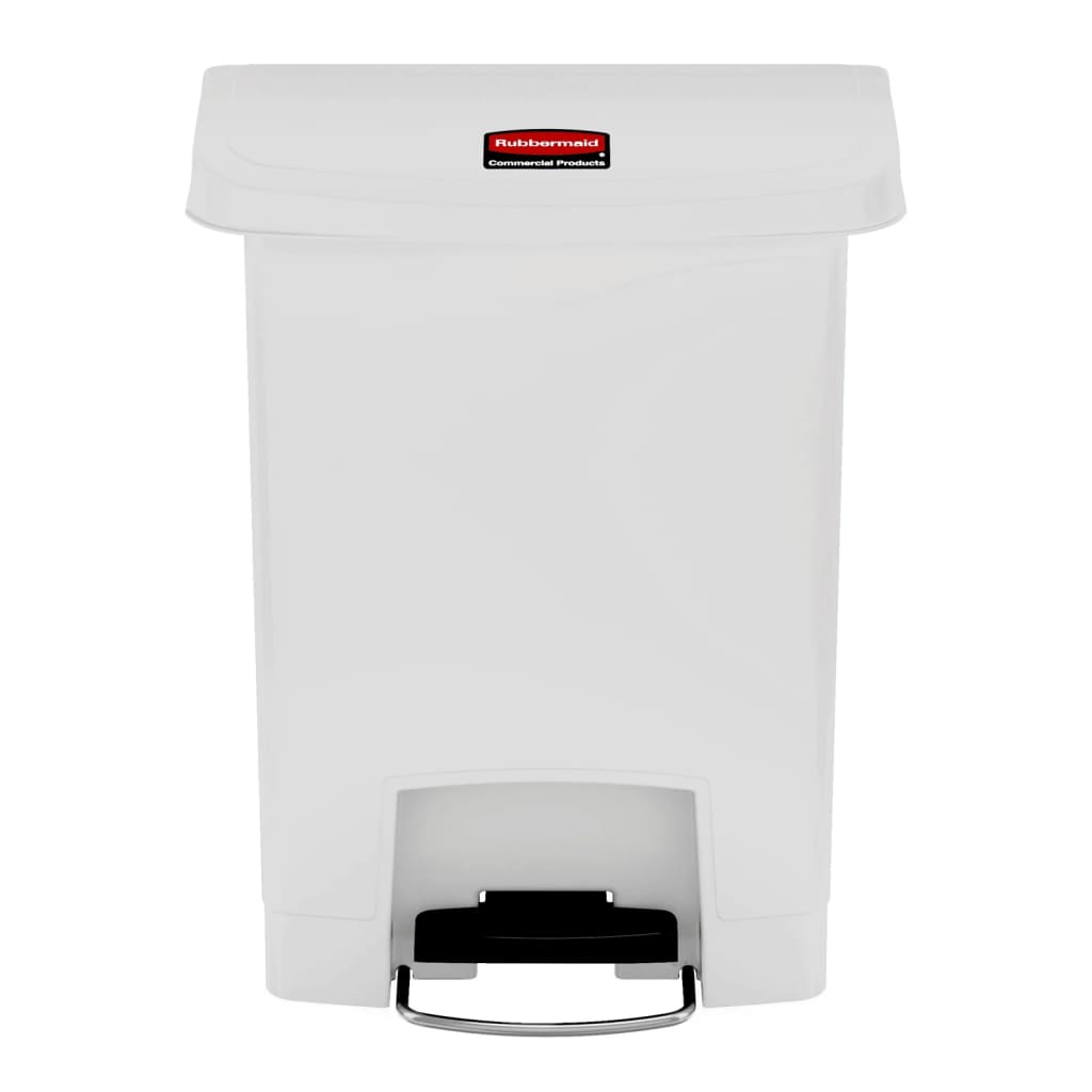 Thumbnail - Rubbermaid Step-on Mülleimer Slim Jim 30 L Weiß