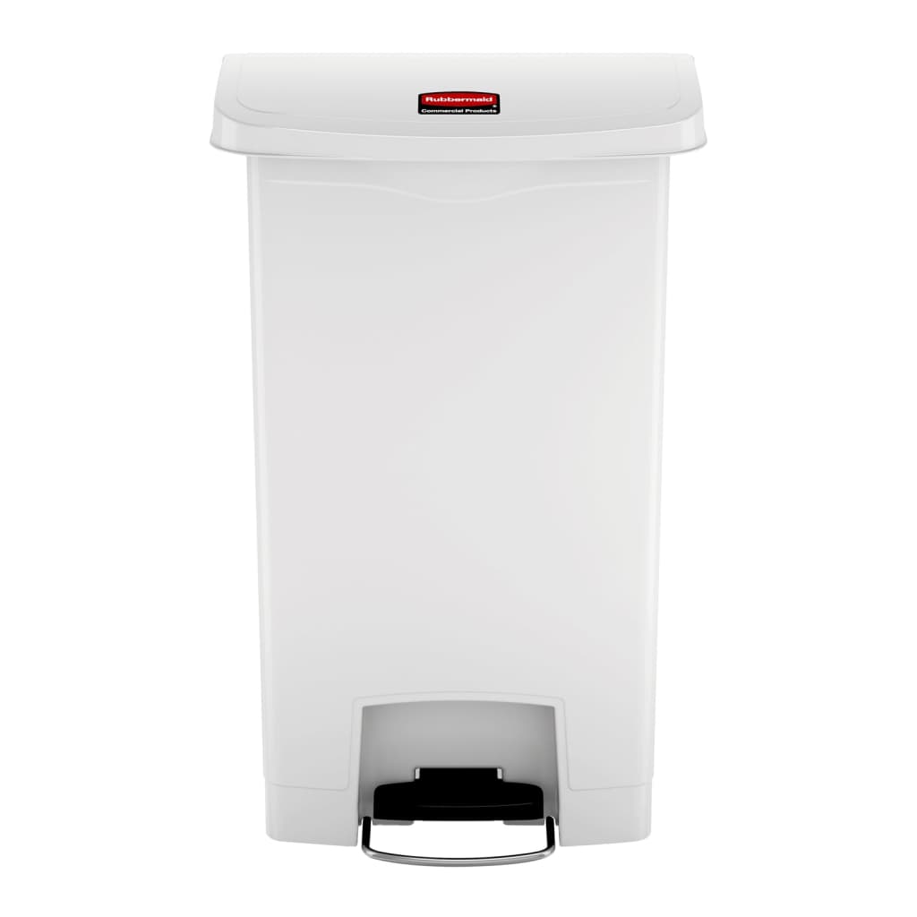 Thumbnail - Rubbermaid Step-on Mülleimer Slim Jim 50 L Weiß