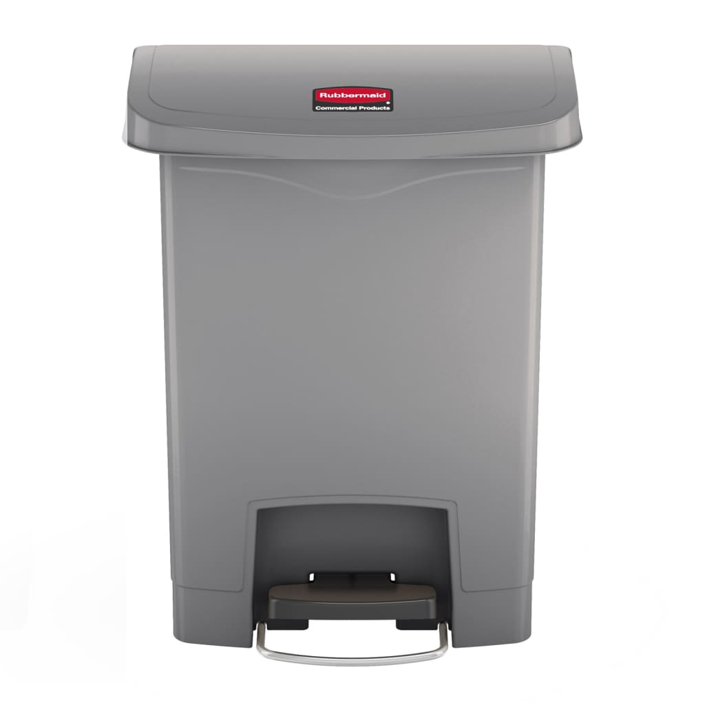 Thumbnail - Rubbermaid Step-on Mülleimer Slim Jim 30 L Grau