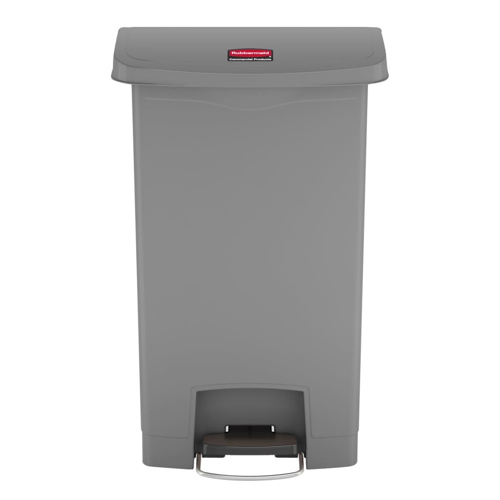 Thumbnail - Rubbermaid Step-on Mülleimer Slim Jim 50 L Grau
