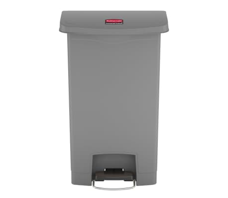 Rubbermaid Step-on Mülleimer Slim Jim 50 L Grau