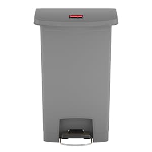 Rubbermaid Step-on Mülleimer Slim Jim 50 L Grau