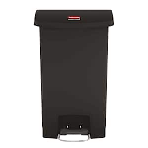 Rubbermaid Kosz z pedałem Slim Jim, 50 L, czarny