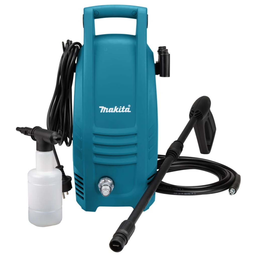 

Makita Hogedrukreiniger 1300 W 100 Bar blauw en zwart