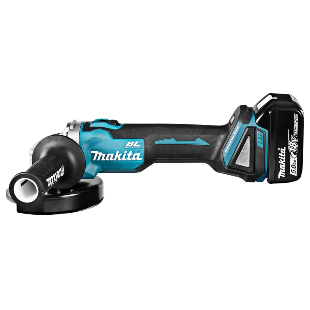 

Makita Slijper snoerloos 18 V 12,5 cm blauw en zwart