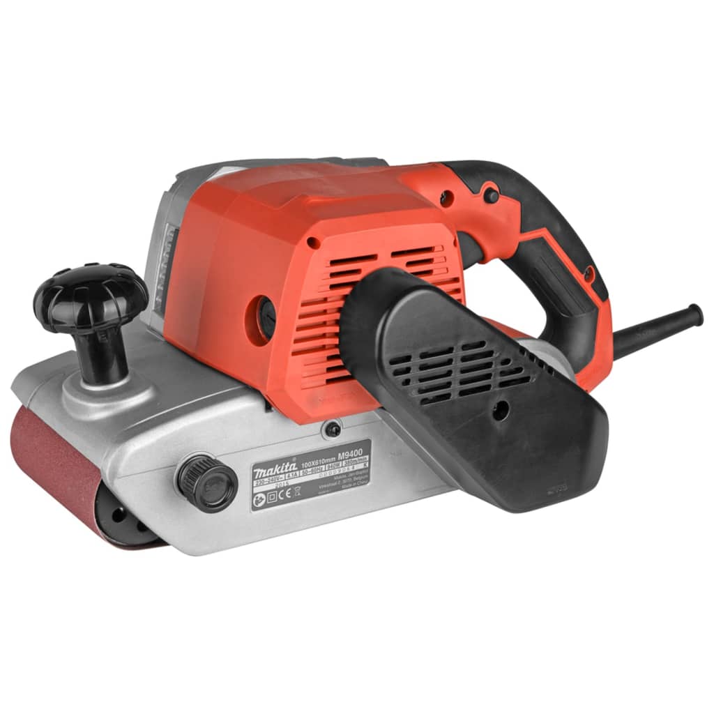 Makita båndsliber 940 W orange og grå
