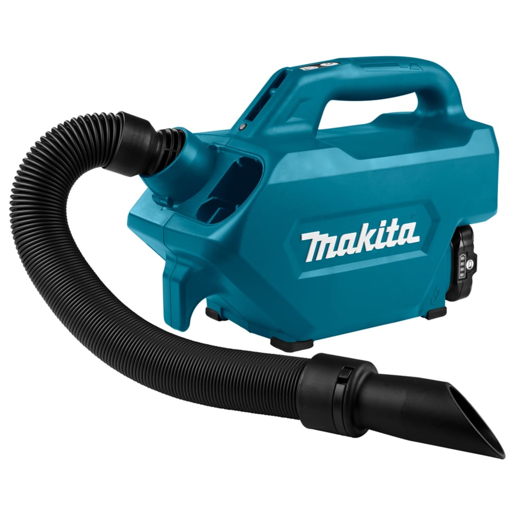 

Makita Stofzuiger op accu 10,8 V blauw