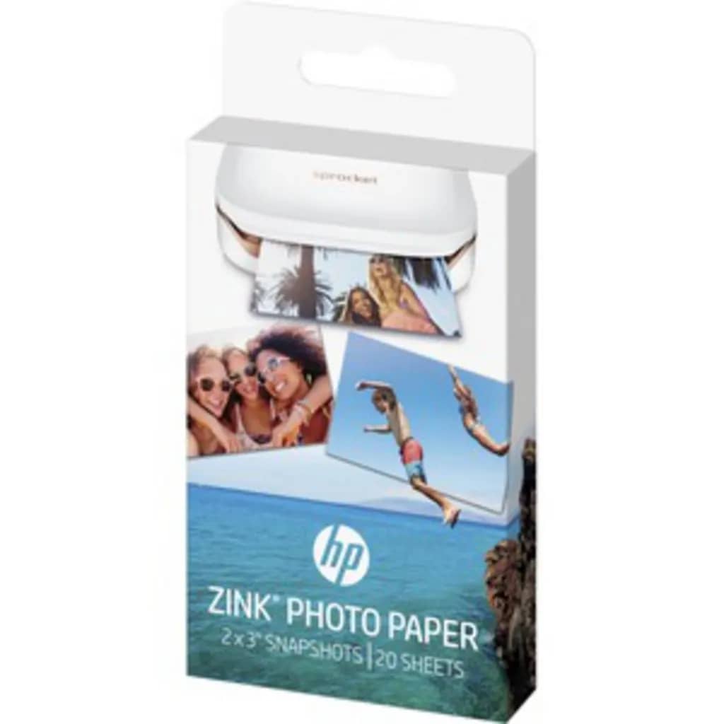 HP ZINK W4Z13A fotopapier sprocket (20 vel)