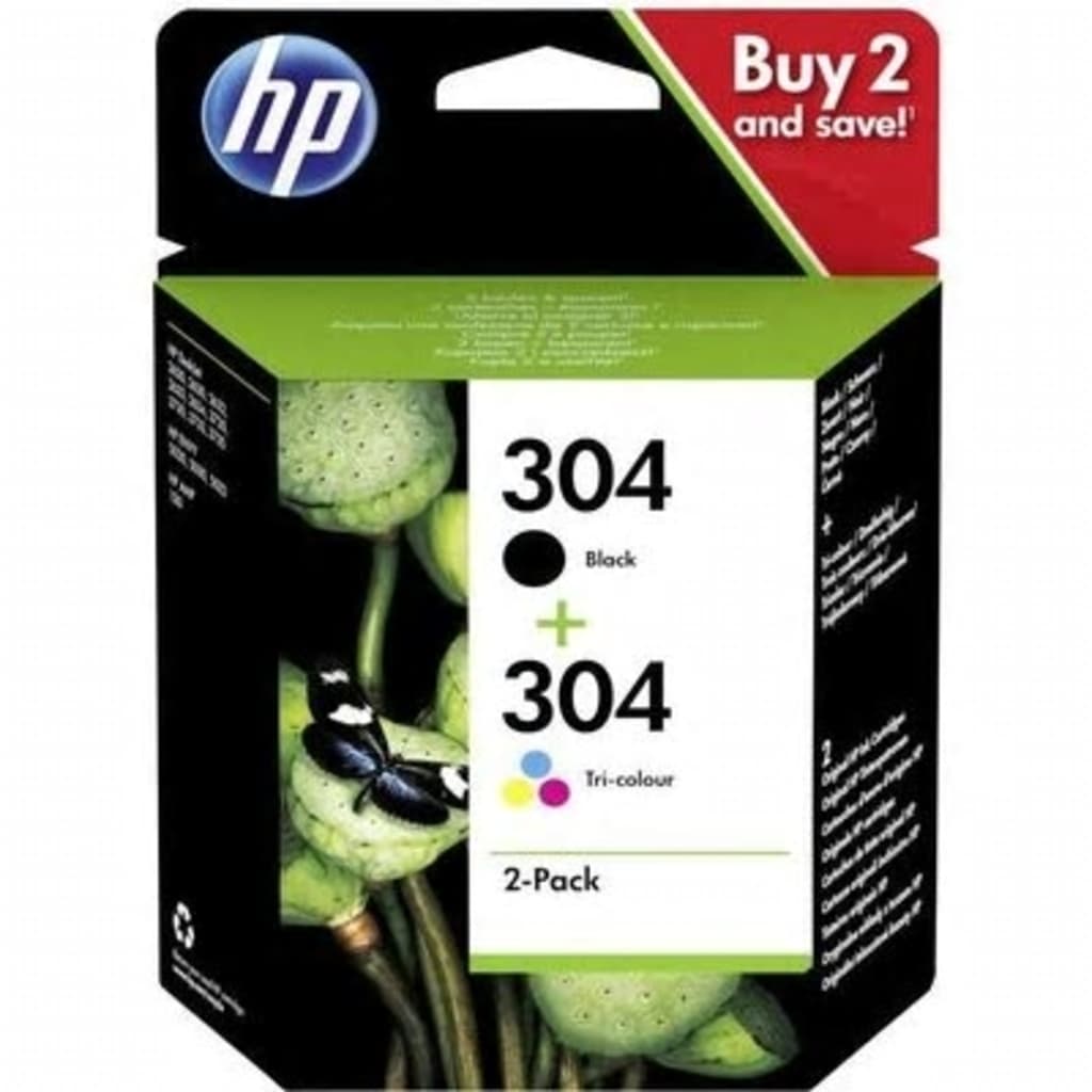 HP 304 (3JB05AE) Inktcartridge Zwart + 3 kleuren