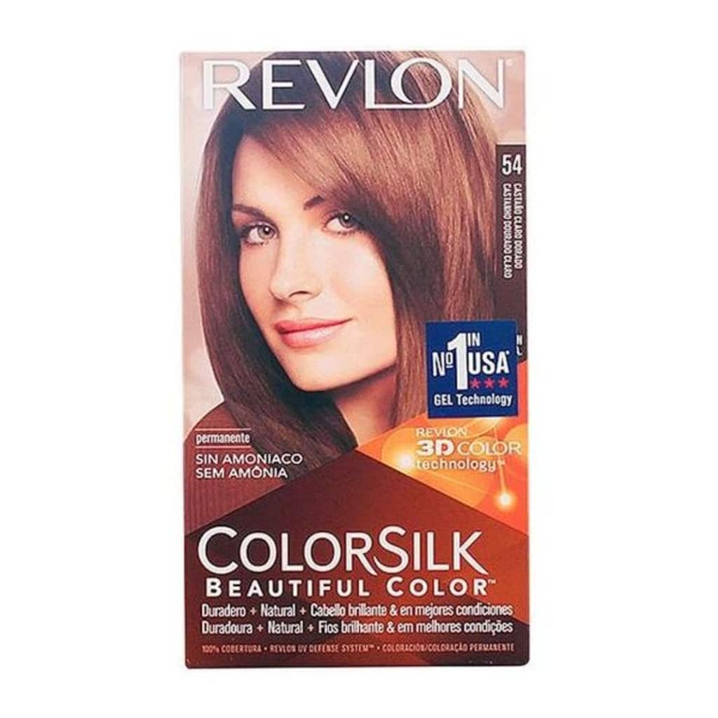 Onbekend Haarkleur Zonder Ammoniak Colorsilk Revlon Licht goudbruin