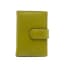 Leondesign 16 Cc1506 13 Mapje Voor Pasjes Groen Leer leondesign kopen in de aanbieding